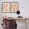 Stupell Industries Muted Layered Neutrals 2pc Floater Framed Canvas Wall Art Set Design by Grace Popp